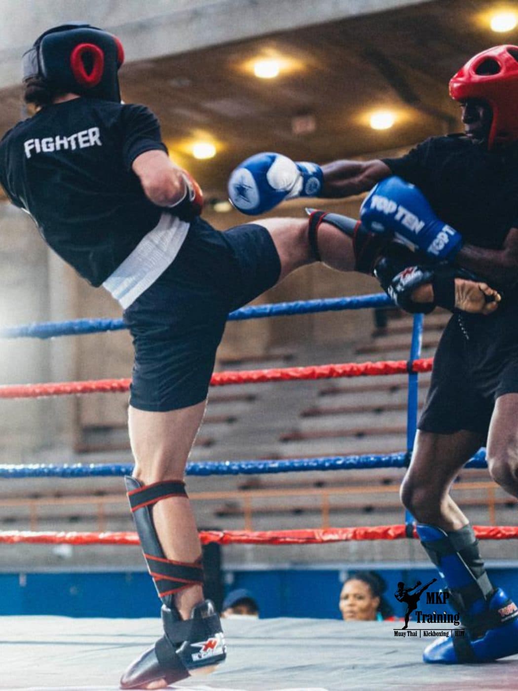 Michael Keegan Pienaar in fight stance